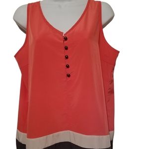 Olive & Oak LG sleeveless blouse